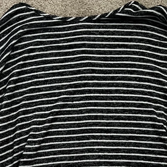 CJLA Striped Button Back Top - Picture 5 of 5